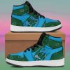 NCAA Tulane Green Wave Style Air Jordan 1 High Sneakers