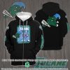 NCAA Tulane Green Wave Cotton Bowl Champions January 2023 Black Zip Up Hoodie
