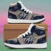 NCAA Utah State Aggies Logo Air Jordan 1 High Sneakers