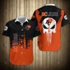 CFL BC Lions Skull Hawaiian Shirt