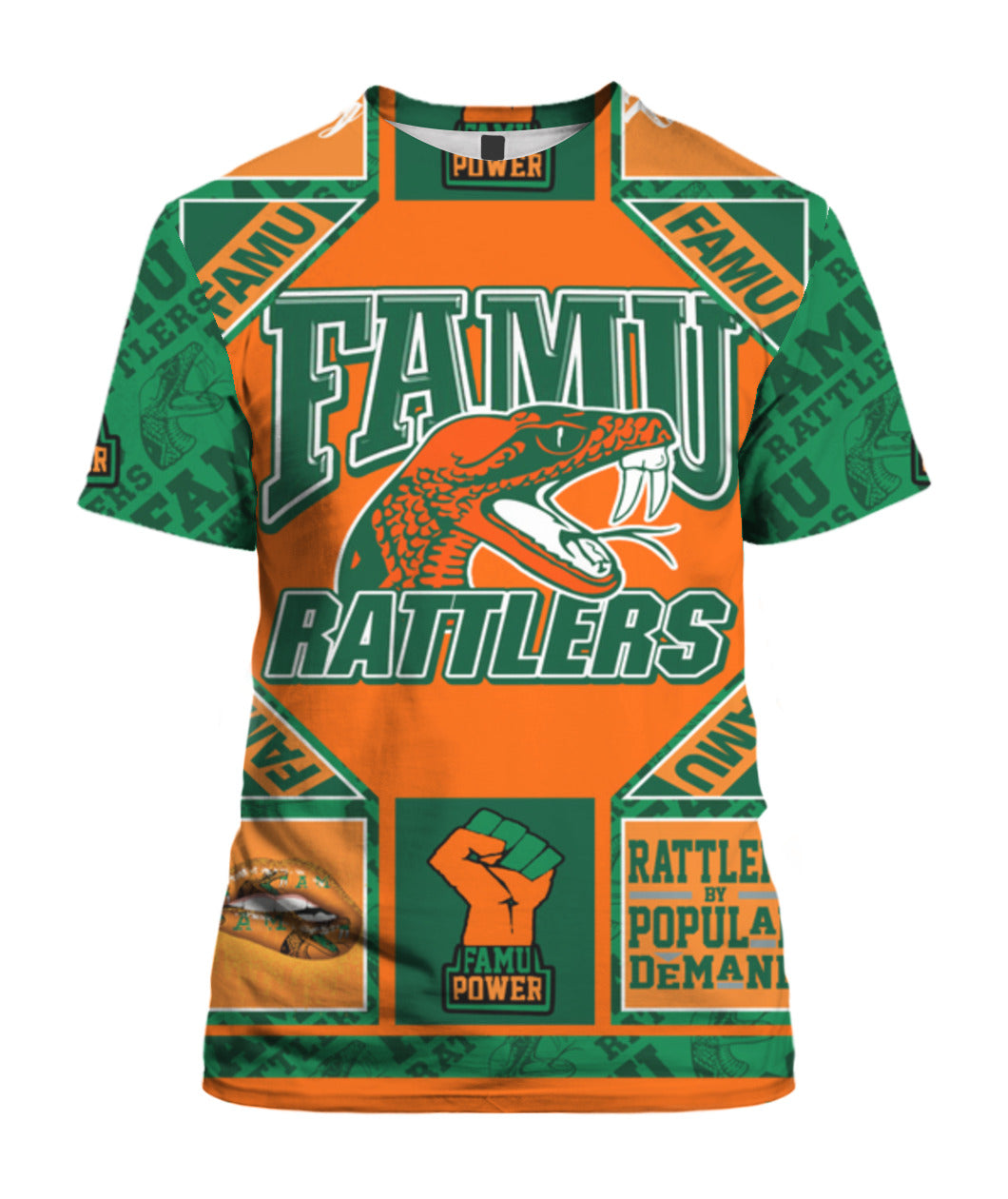 NCAA Florida A&M Rattlers Pride Flag T-Shirt NCAA Florida A&M Rattlers Pride Flag T-Shirt