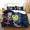 Paris Saint-Germain FC Kylian Mbappé Bedding Set V4