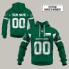 CFL Saskatchewan Roughriders Custom Name Number Jersey 2022 Pullover Hoodie