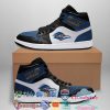 NCAA UTEP Miners Air Jordan 1 High Sneakers