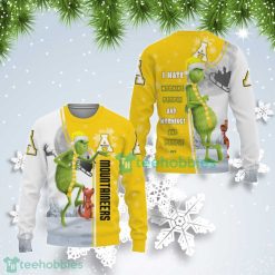 NCAA Appalachian State Mountaineers Funny Grinch Christmas Sweater