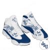 NCAA Jackson State Tigers Blue White Air Jordan 13 Shoes