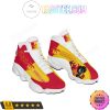 NCAA Pittsburg State Gorillas Logo Air Jordan 13 Shoes