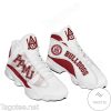 NCAA Alabama A&M Bulldogs White Brown Air Jordan 13 Shoes