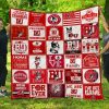 NCAA Boston University Quilt Blanket