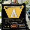 NCAA Appalachian State Mountaineers ETS 1928 Quilt Blanket