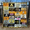 NCAA Appalachian State Mountaineers Style 2 Quilt Blanket