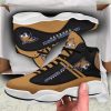 NCAA Montana State Bobcats Brown Black Air Jordan 13 Shoes
