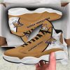NCAA Montana State Bobcats Brown White Air Jordan 13 Shoes