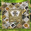 NCAA Idaho Vandals EST 1889 Quilt Blanket
