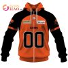 CFL BC Lions Custom Name Number Jersey 2022 Zip Up Hoodie