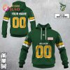 CFL Edmonton Elks Custom Name Number Jersey 2022 Pullover Hoodie