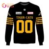 CFL Hamilton Tiger-Cats Custom Name Number Jersey 2022 Sweatshirt