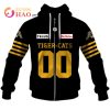 CFL Hamilton Tiger-Cats Custom Name Number Jersey 2022 Zip Up Hoodie