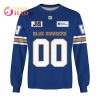 CFL Winnipeg Blue Bombers Custom Name Number Jersey 2022 Sweatshirt