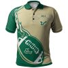 NCAA South Florida Bulls Flame Ball Polo Shirt