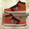 NCAA Bowling Green Falcons Logo Air Jordan 1 High Sneakers