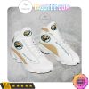 NCAA Bemidji State Beavers White Air Jordan 13 Shoes