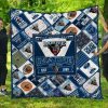 NCAA Maine Black Bears EST 1865 Quilt Blanket