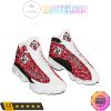 NCAA Davidson Wildcats Logo Air Jordan 13 Shoes