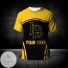NCAA Long Beach State 49ers Custom Text Number Curve Style T-Shirt