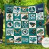 NCAA Coastal Carolina Chanticleers Collection Quilt Blanket