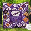 NCAA Evansville Purple Aces EST 1854 Quilt Blanket