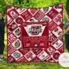 NCAA UMass Minutemen EST 1863 Quilt Blanket