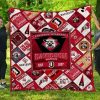 NCAA Davidson Wildcats EST 1837 Quilt Blanket