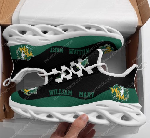 NCAA William & Mary Tribe Black Green Max Soul Shoes