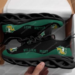 NCAA William & Mary Tribe Black Green Max Soul Shoes