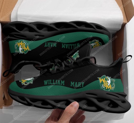 NCAA William & Mary Tribe Black Green Max Soul Shoes