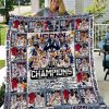 NCAA UConn Huskies 2023 Champions Quilt Blanket