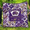NCAA Western Carolina Catamounts EST 1889 Quilt Blanket