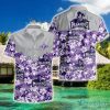 NCAA Furman Paladins Tropical Seamless Hawaiian Shirt