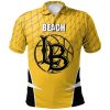 NCAA Long Beach State 49ers Custom Text Number Sport Active Polo Shirt