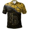 NCAA Long Beach State 49ers Grunge Polynesian Tattoo Polo Shirt