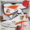 NCAA Bowling Green Falcons Custom Name White Air Jordan 13 Shoes