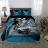 Batman Gray And Black Bedding Set