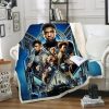 Black Panther Movies Fleece Blanket