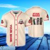 STAR WARS Custom Name May The 4Th Be With You Baseball Jersey