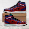 Spider Man Red Blue Air Jordan 1 High Sneakers