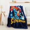 Superman Hero Burst Fleece Blanket