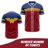 Wonder Woman Logo Baseball Jersey