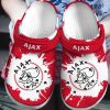 Ajax Amsterdam Red White Crocs