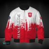 FC Twente White Red Bomber Jacket